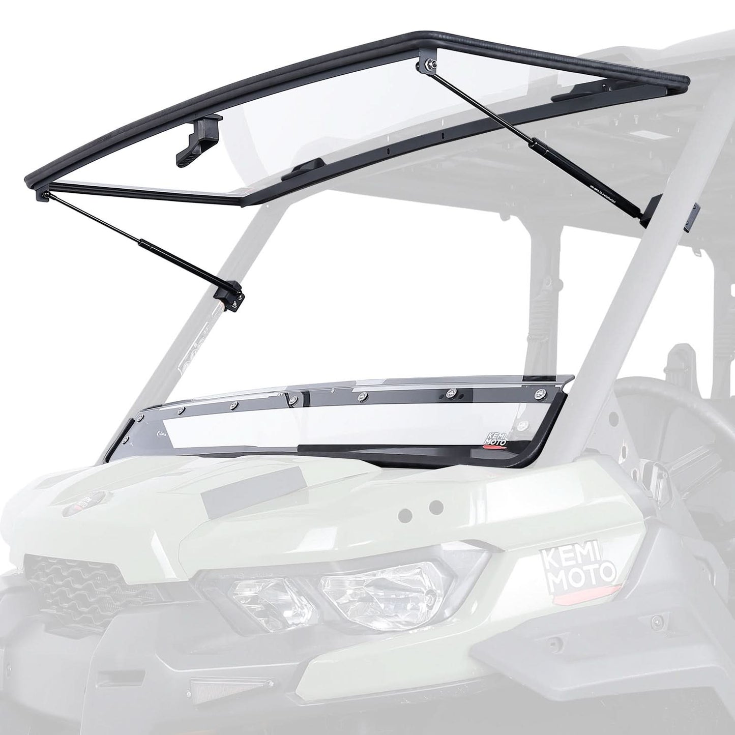 Kemimoto Flip Front Windshield for Can‑Am Defender / Defender MAX (2016+)