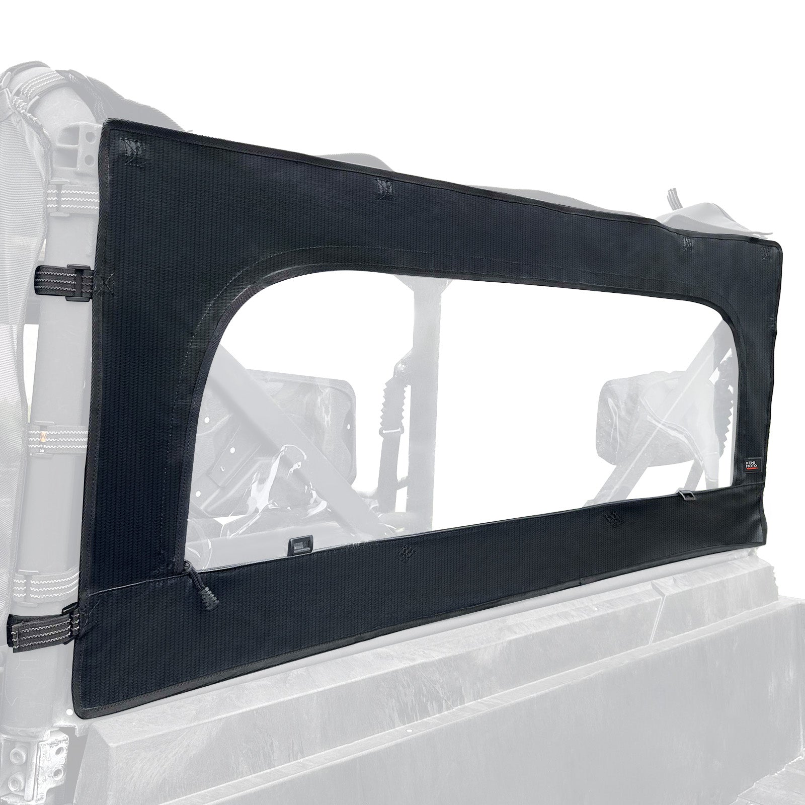 Kemimoto Soft Rear Window Net for Tracker 800SX Crew 2020-2024