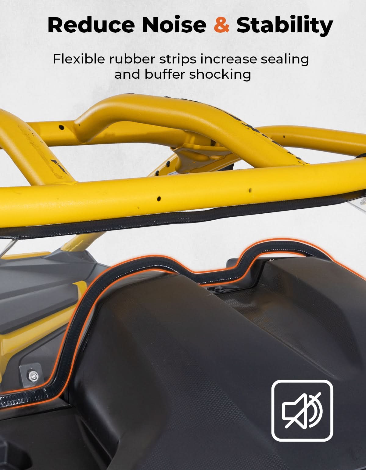 Kemimoto Maverick R Rear Windshield Scratch Resistant 2024+