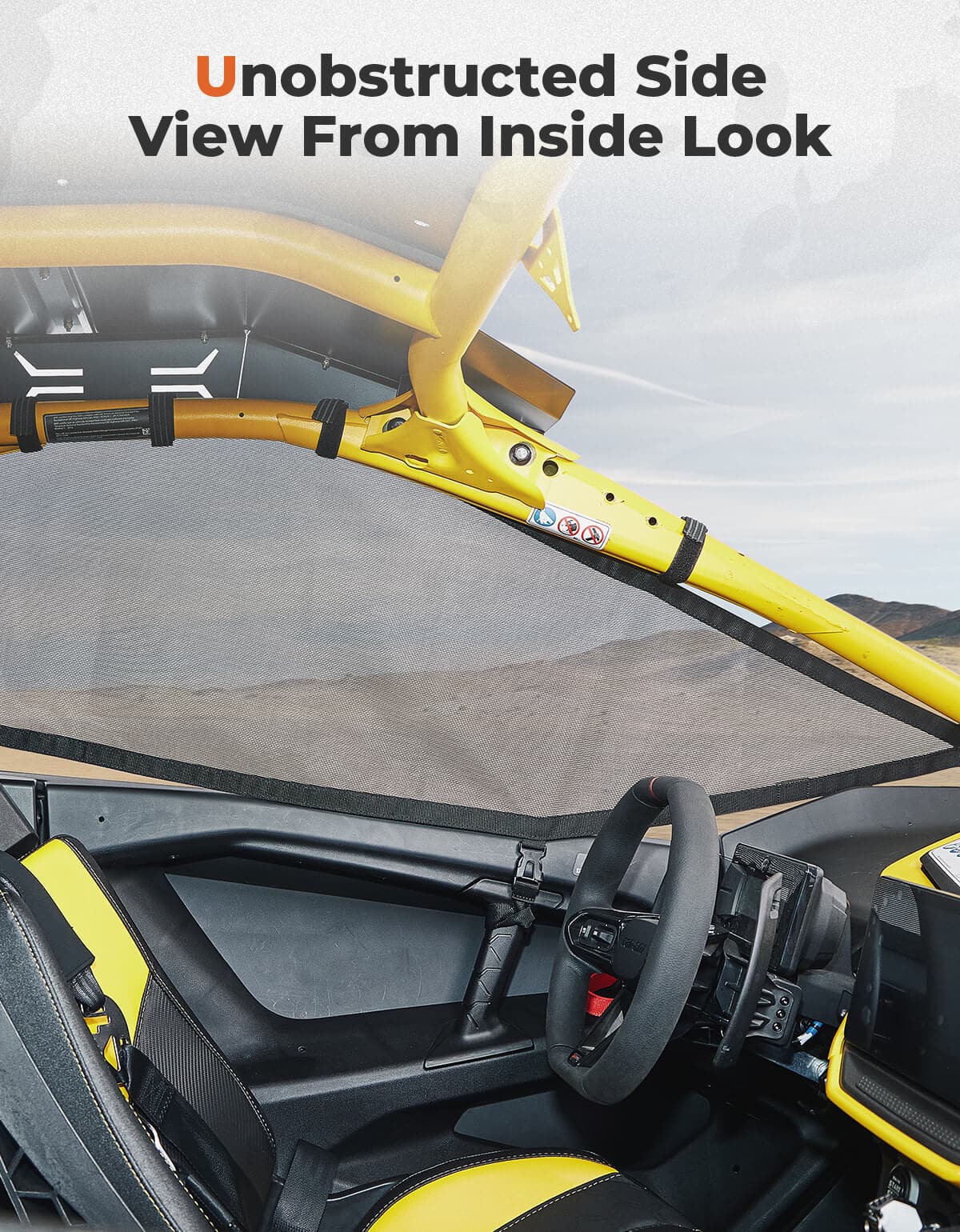 Kemimoto Window Nets for Can‑Am Maverick R 2024+