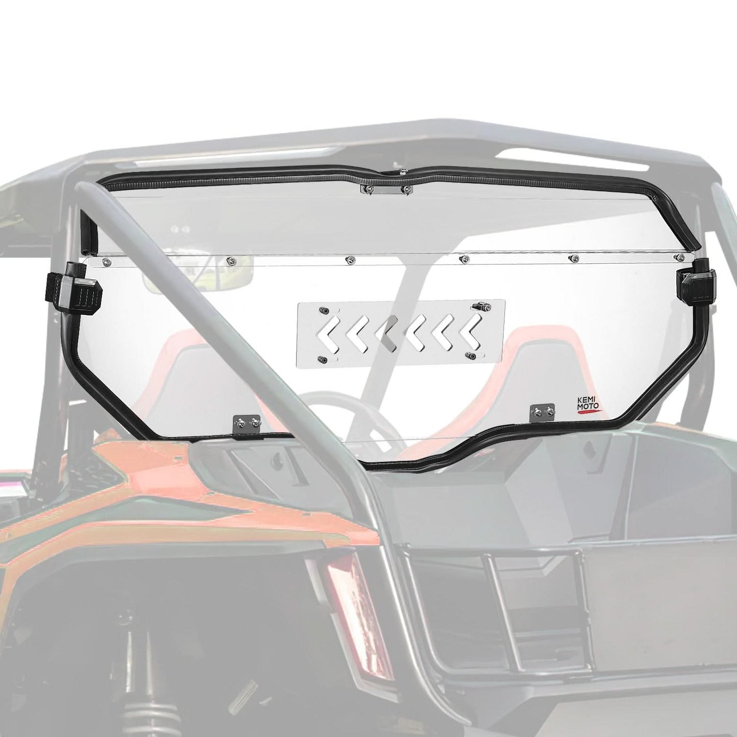 Kemimoto 2-IN-1 Sliding Rear Window for Honda Talon 1000X/R