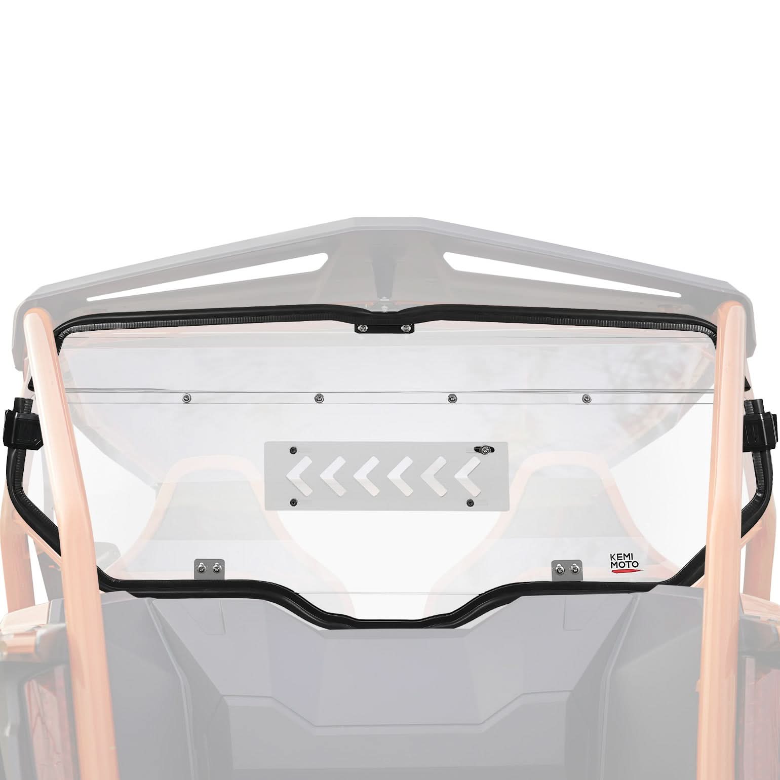 Kemimoto 2-IN-1 Sliding Rear Window for Honda Talon 1000X/R