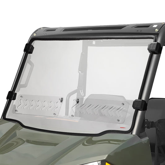 2-in-1 Vented Front Windshield Polaris Ranger Midsize 570 500 2015-2022