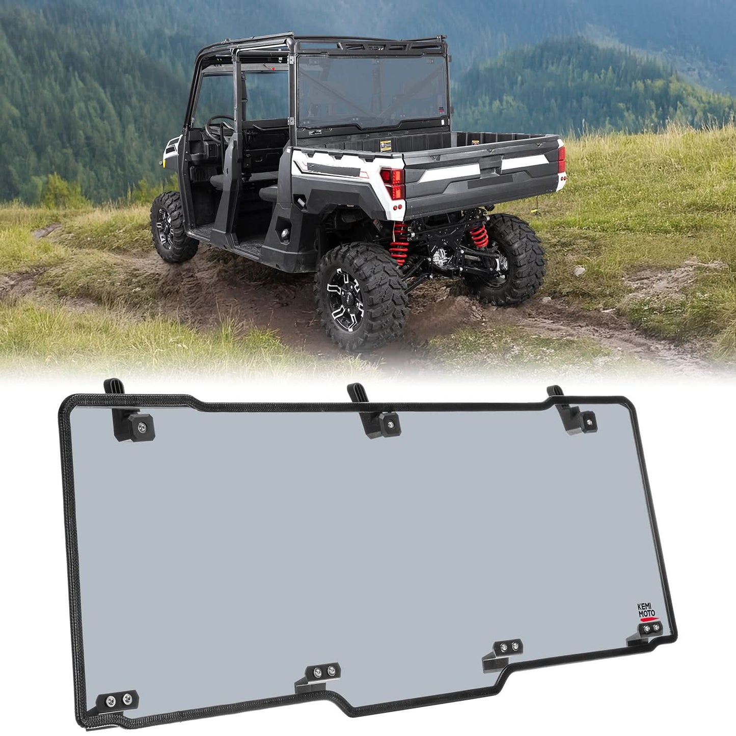 UTV Rear Window For Polaris Ranger