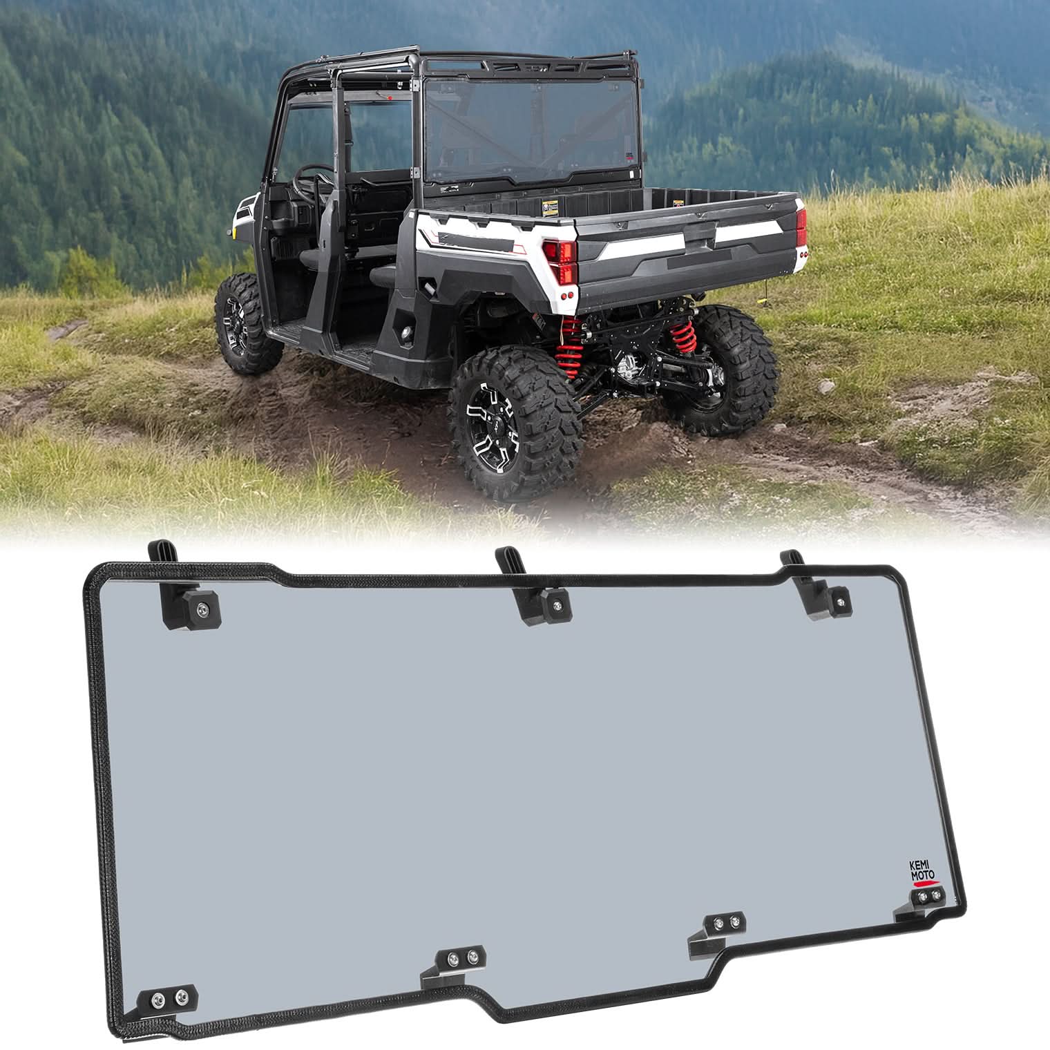 UTV Rear Window For Polaris Ranger