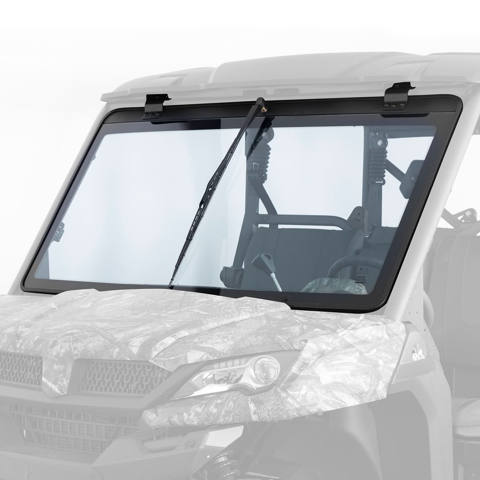Kemimoto UTV Glass Windshield for CFMOTO UForce 1000/1000 XL