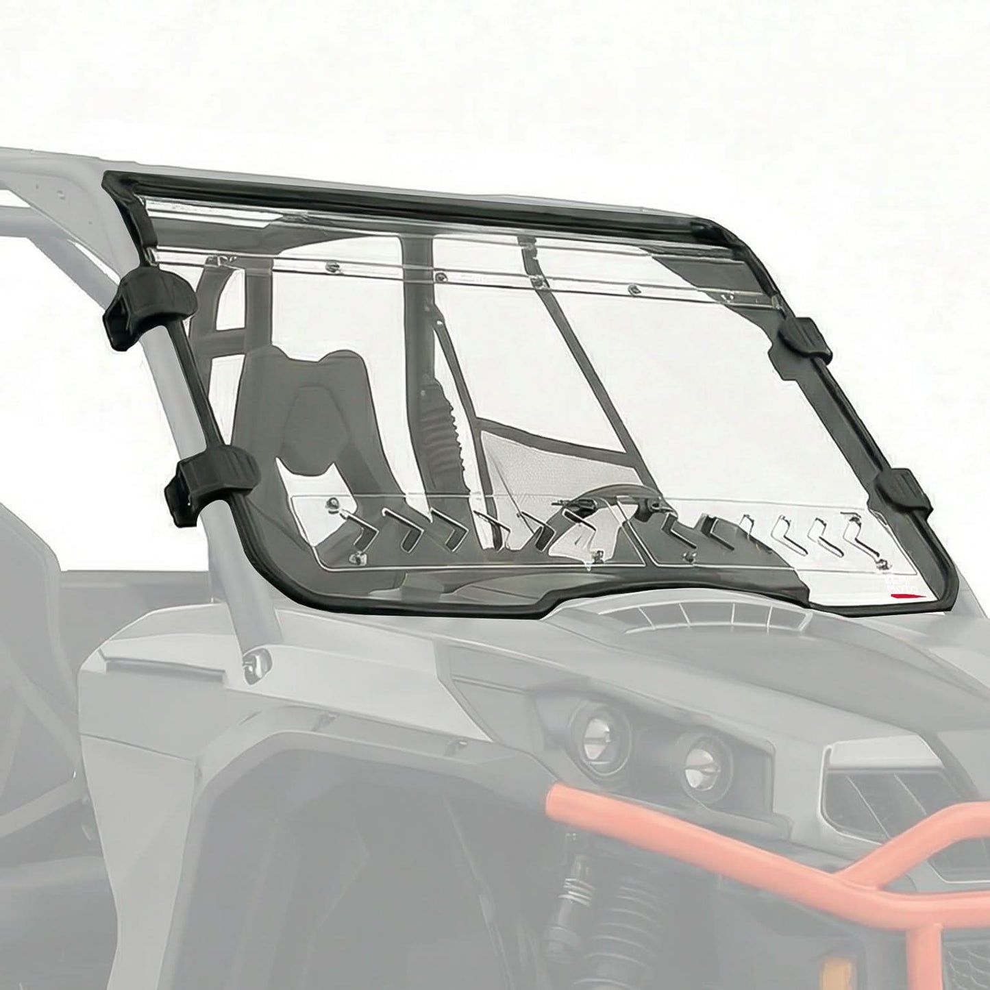 Kemimoto Vented Full Windshield For Can‑Am Maverick Sport/Trail & Commander