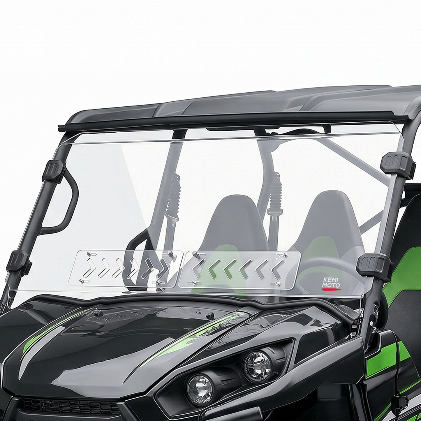 Kemimoto Vented Front Windshield for Kawasaki Teryx