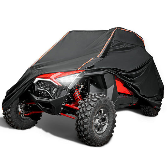 Kemimoto UTV Cover with Reflective Strip for Polaris RZR