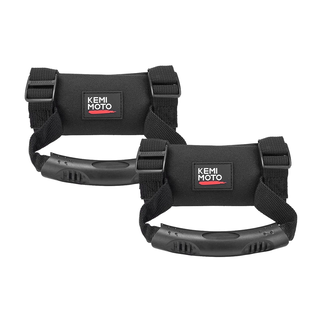KEMIMOTO UTV Grab Handles 2 Pack Heavy-Duty Roll Bar