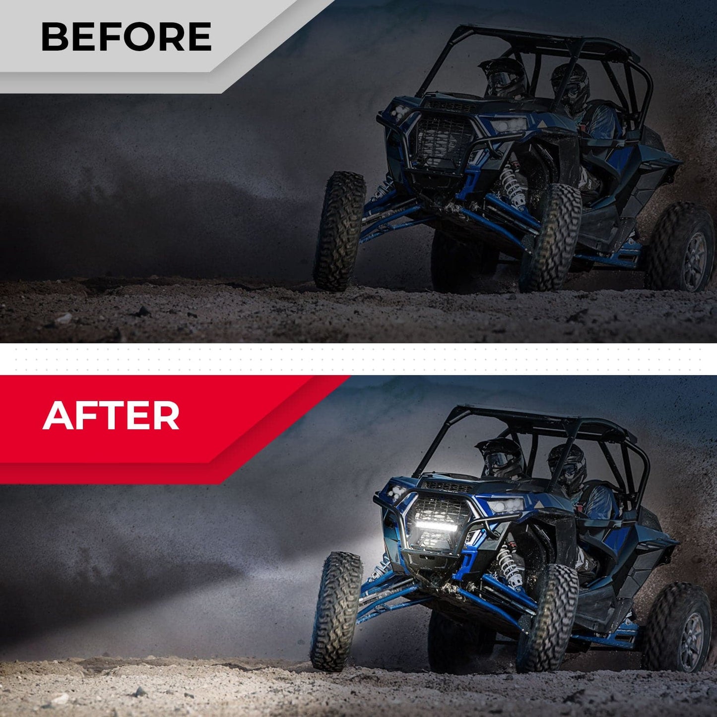 KEMIMOTO Mesh Grill Guard for Polaris RZR XP 1000 Turbo