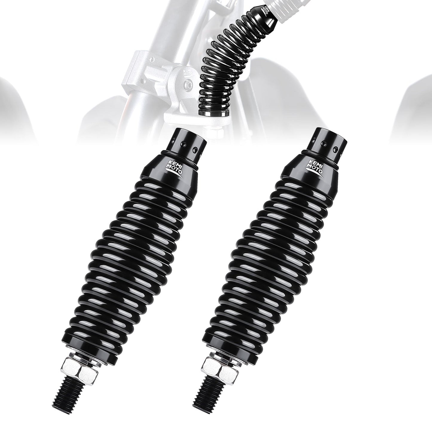 Kemimoto UTV/ATV Whip Lights Spring Mounting Base