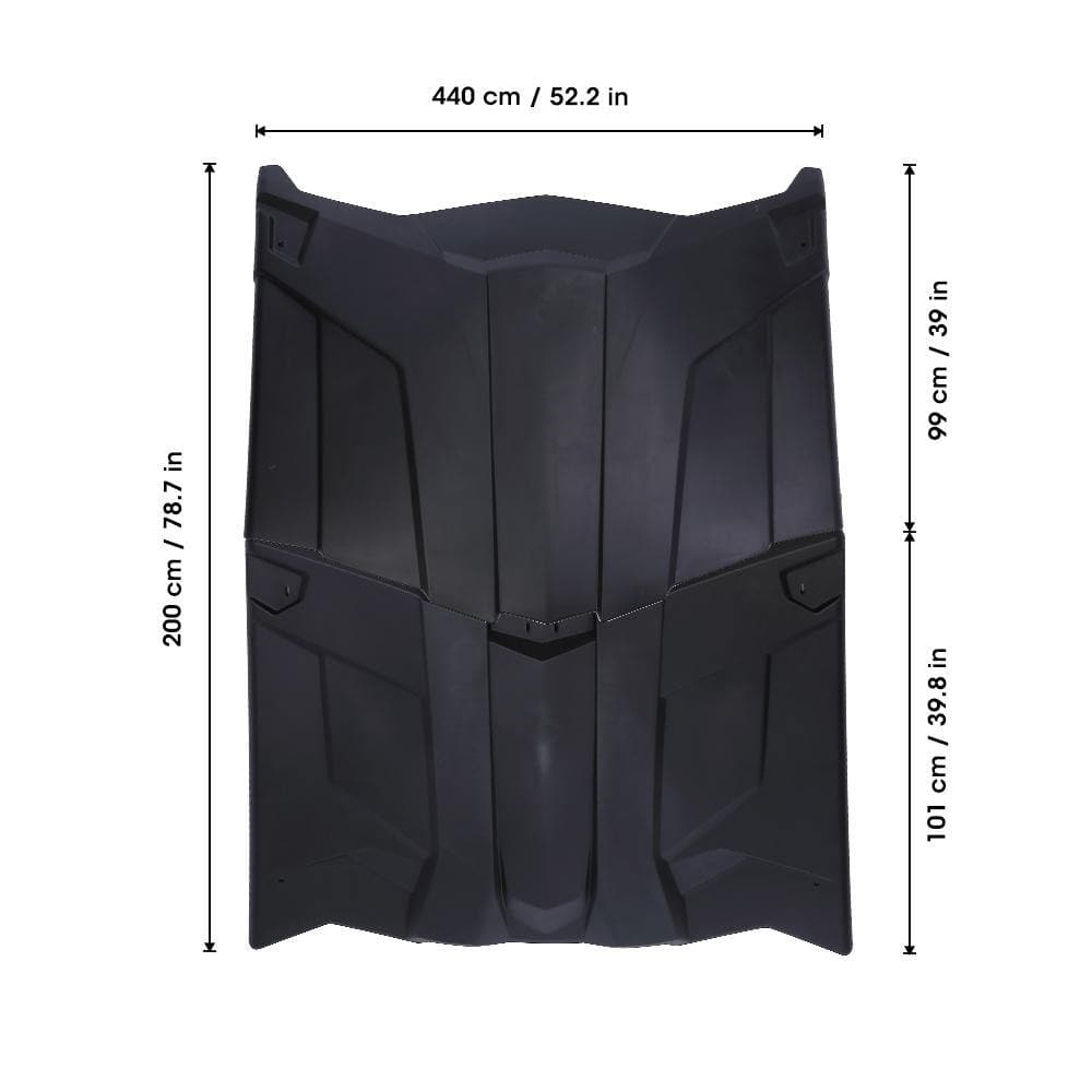 Kemimoto Lower Doors Kit & Hard Roof for Can‑Am X3 MAX