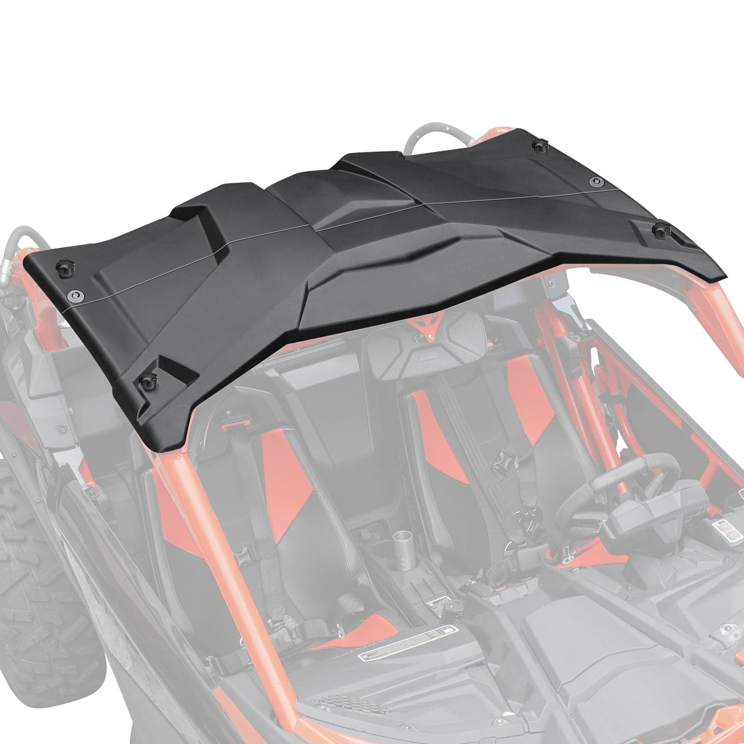 Kemimoto 2-in-1 Plastic Hard Roof for Can‑Am Maverick X3
