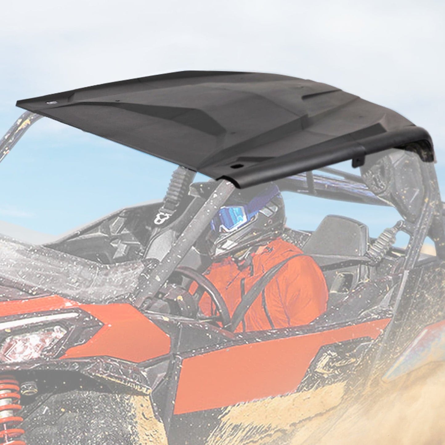 Kemimoto Upgrade Hard Roof for Can‑Am Maverick Sport Trail Commander