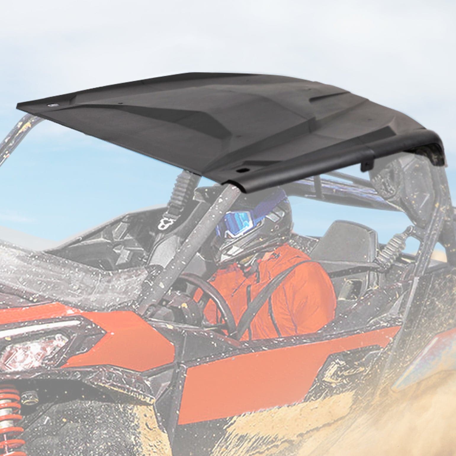 Kemimoto Upgrade Hard Roof for Can‑Am Maverick Sport Trail Commander