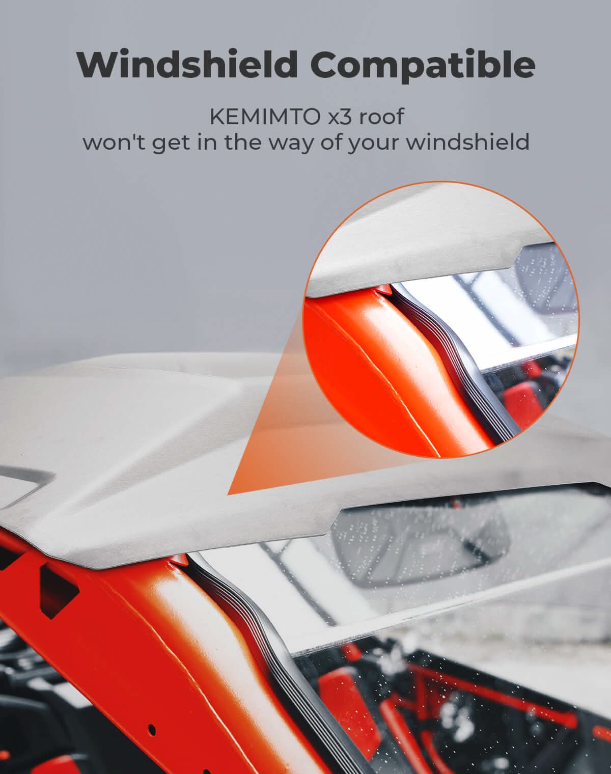 Aluminum Silver Roof for Can Am Maverick X3 2017-2026