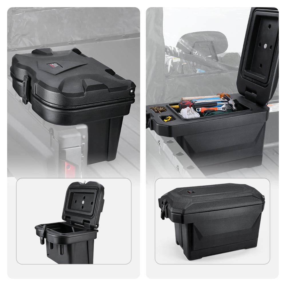 KEMIMOTO Polaris Ranger Cargo Box 45L Black