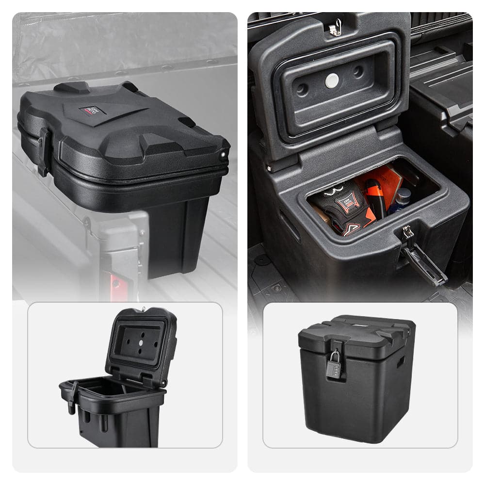 KEMIMOTO UTV Cargo Storage Box with Under‑Seat Compartment