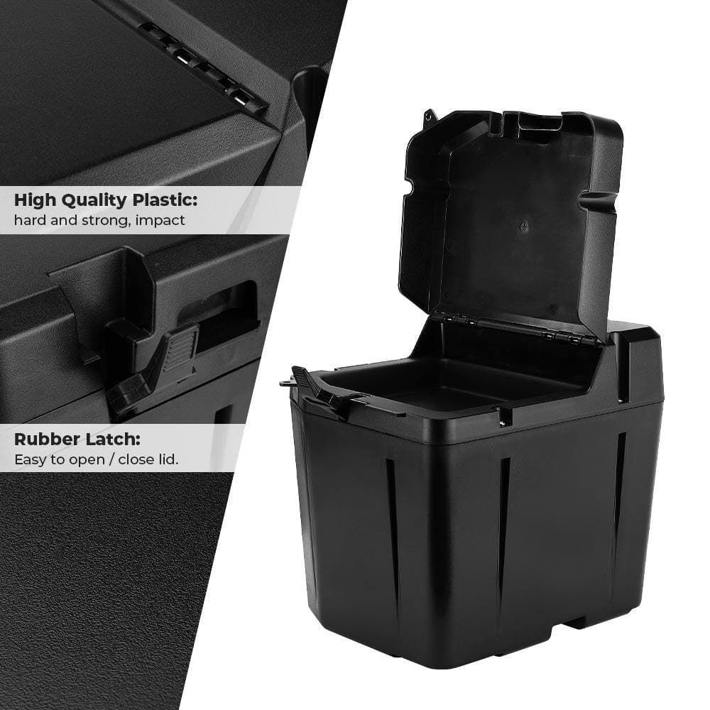KEMIMOTO Seat Dry Storage Box for Polaris Ranger XP 1000/CREW