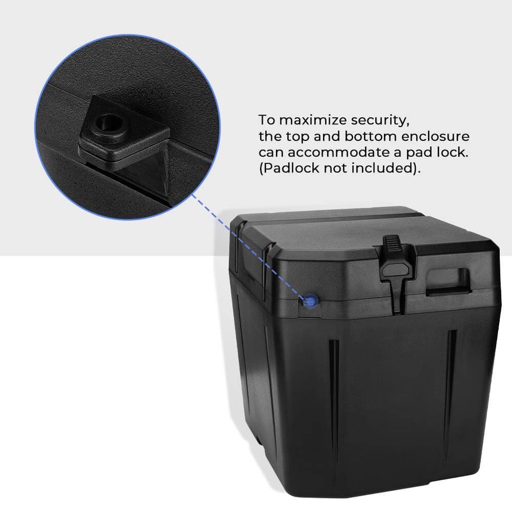 2" Anchors & Storage Box for Polaris Ranger 1000 XP