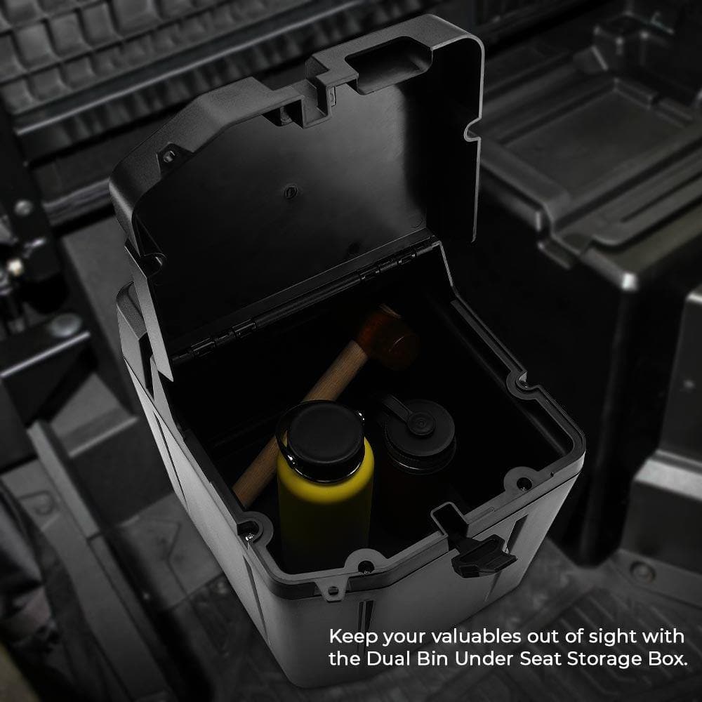 KEMIMOTO Under Seat Dry Storage Box Polaris Ranger XP 1000/CREW