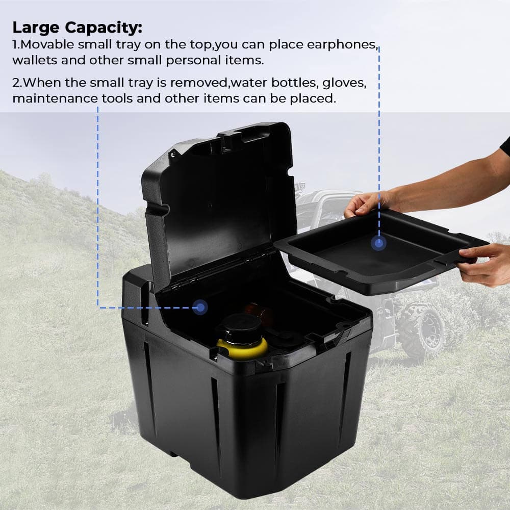 2" Anchors & Storage Box for Polaris Ranger 1000 XP