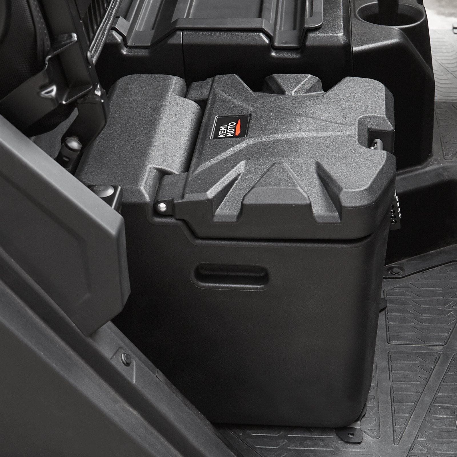 KEMIMOTO 26.5L Seat Storage Box for Polaris Ranger XP 1000