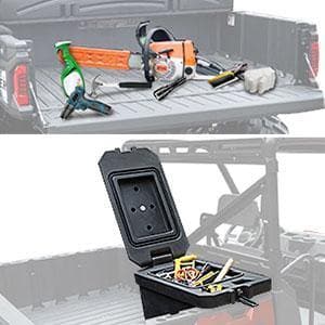 KEMIMOTO 45L Waterproof Cargo Box Passenger Side for Polaris Ranger