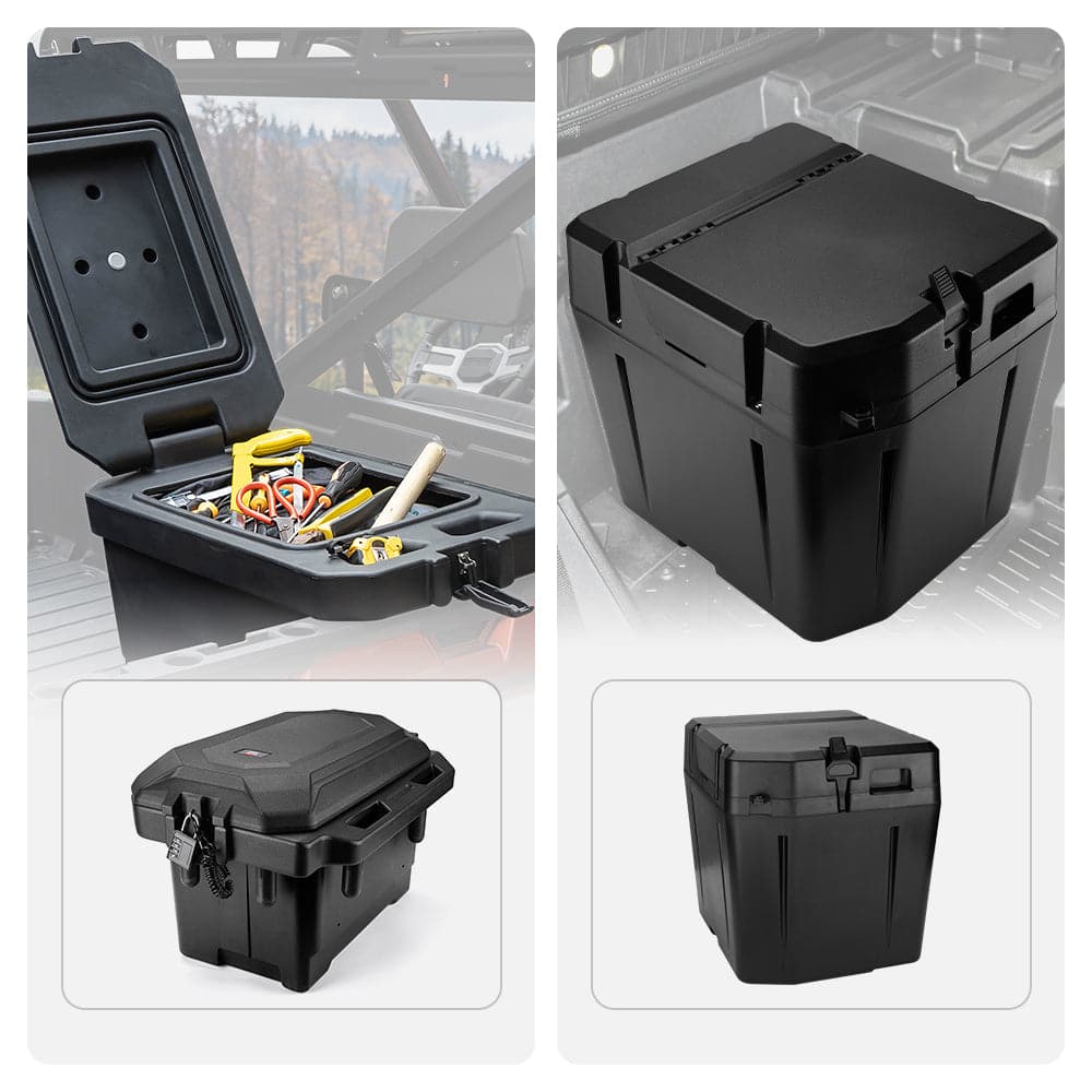 Big Size Cargo Box & Under Seat Storage Box for Polaris Ranger