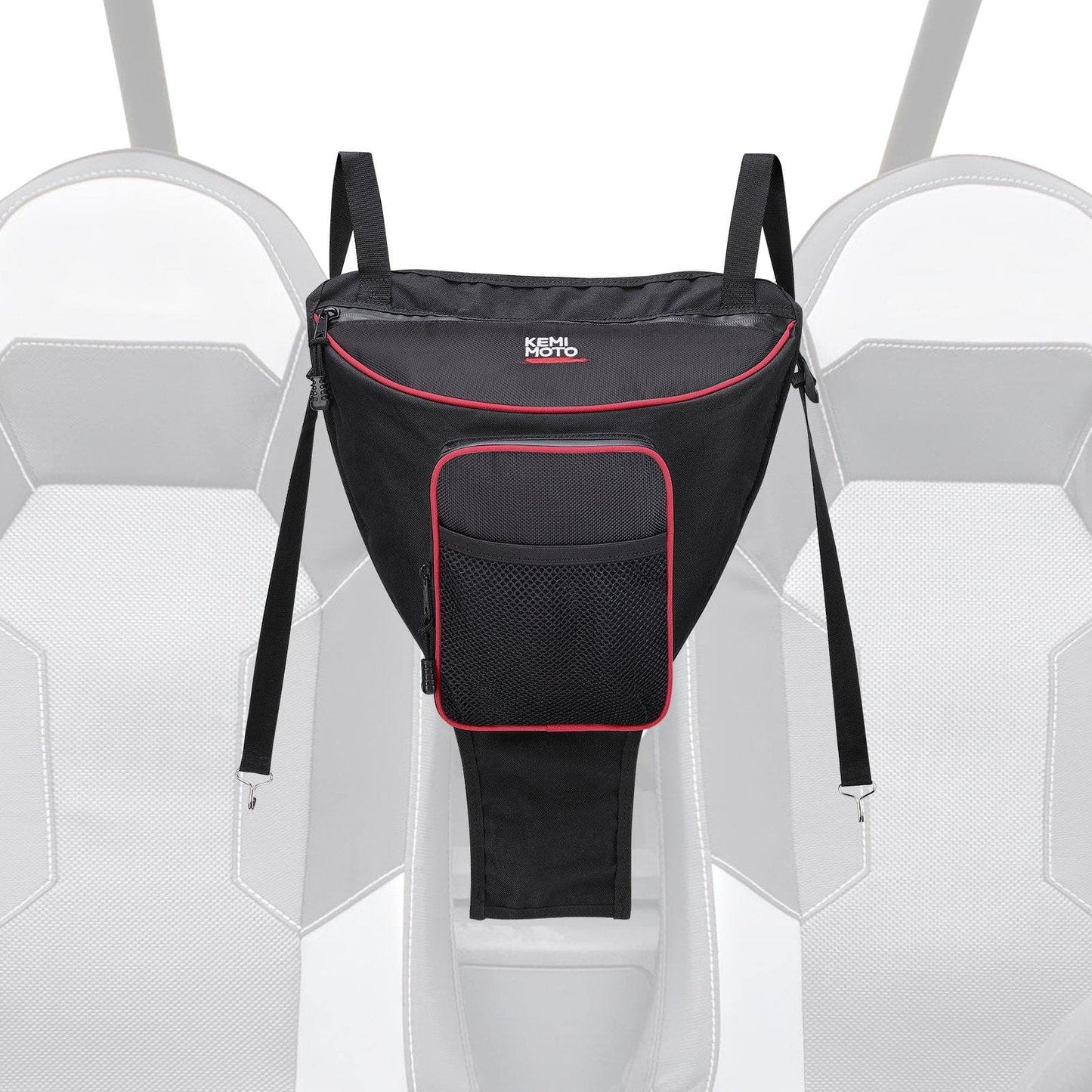Kemimoto RZR Center Seat Storage Bag for Polaris UTV