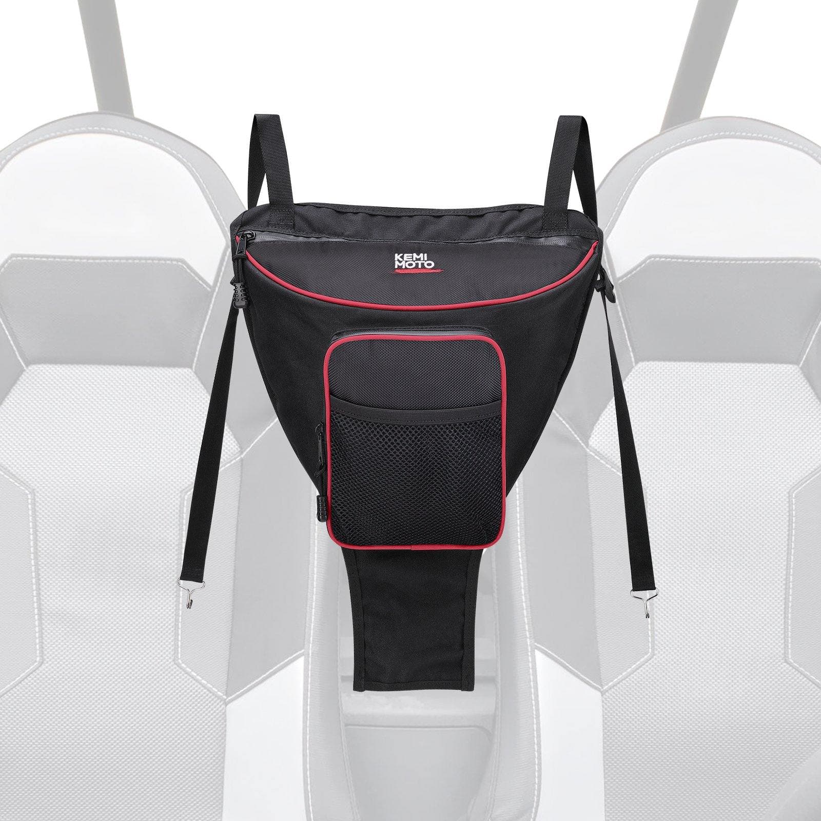 Kemimoto RZR Center Seat Storage Bag for Polaris UTV