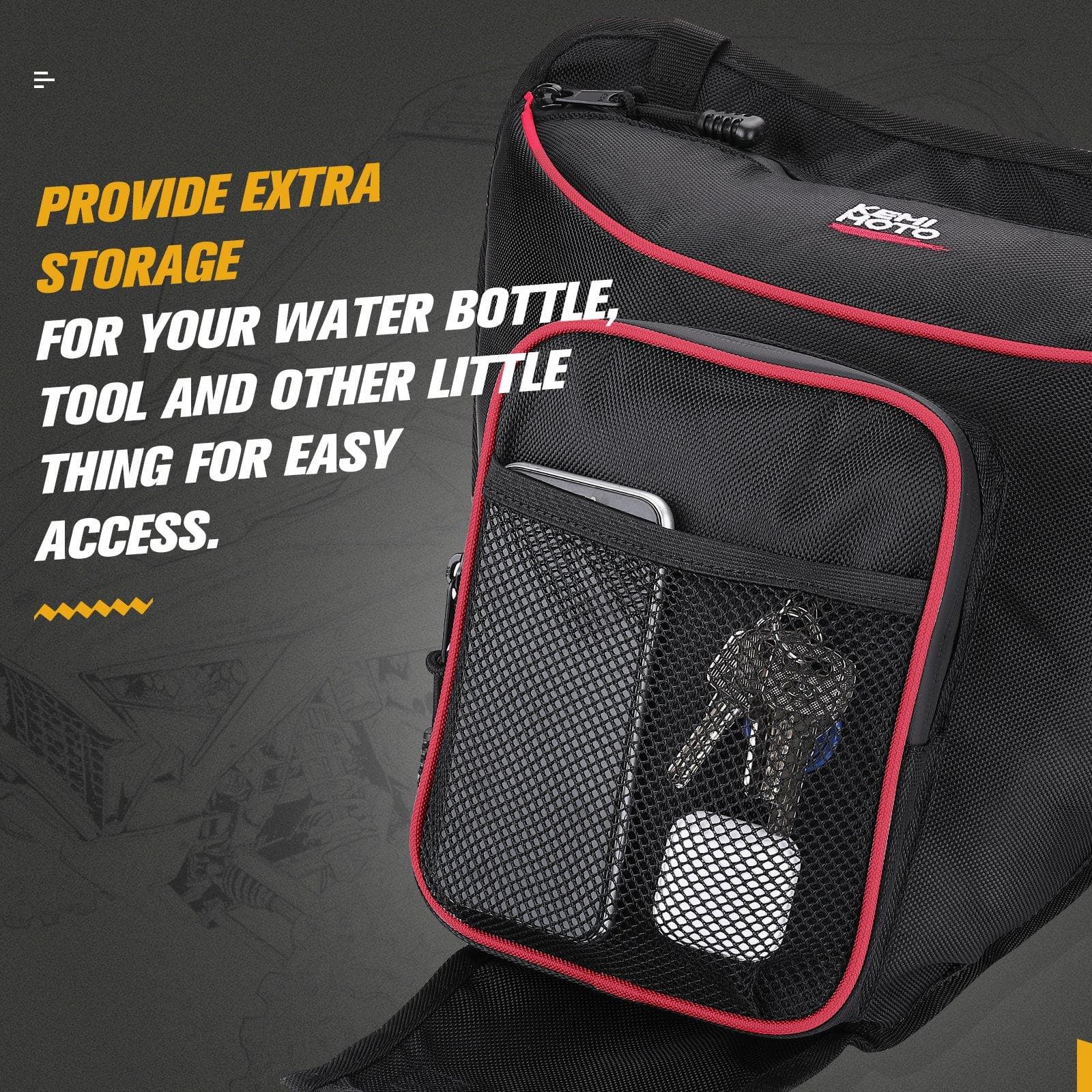 Kemimoto RZR Center Seat Storage Bag for Polaris UTV