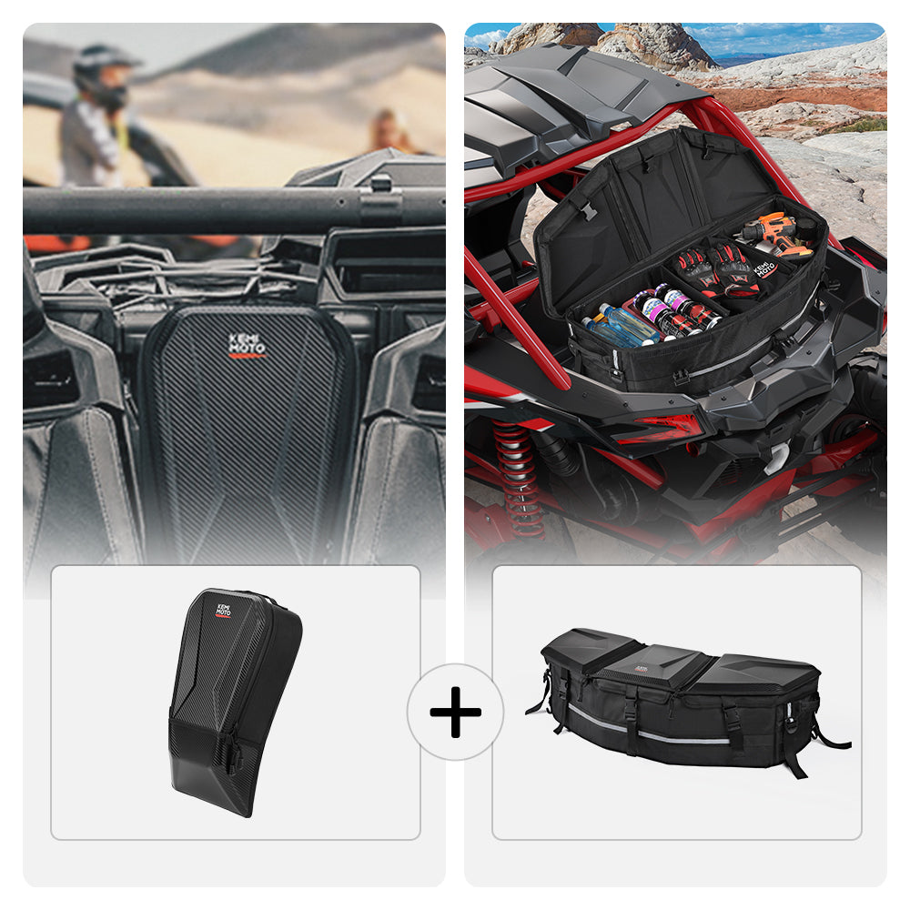 Center & Rear Storage Bag for Can-Am Maverick X3