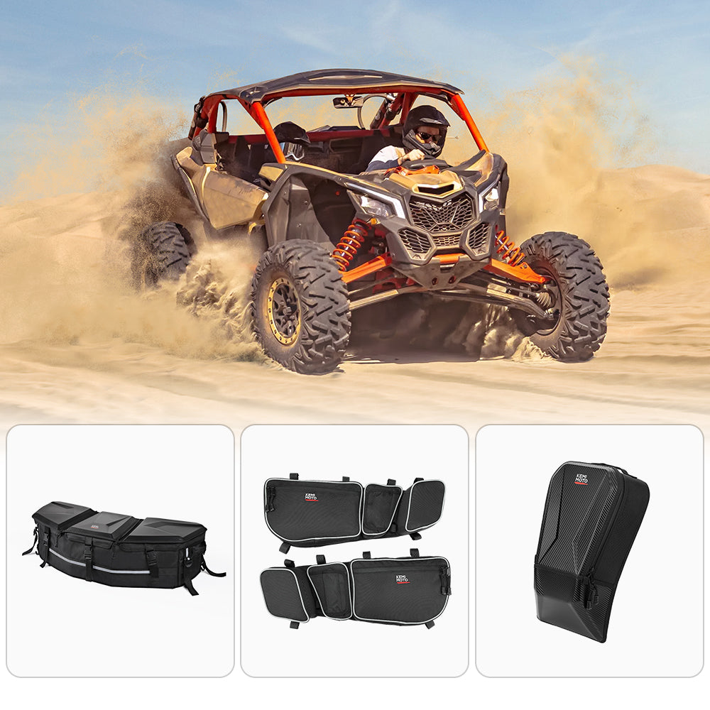 Front & Center & Rear Storage Bags for Can-Am Maverick X3