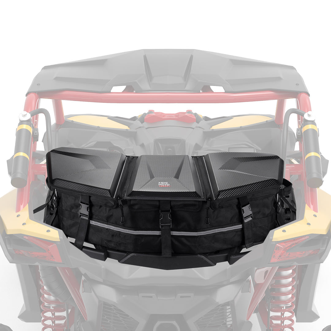 Kemimoto Rear Cargo Tailgate and Bags for Can‑Am Maverick X3