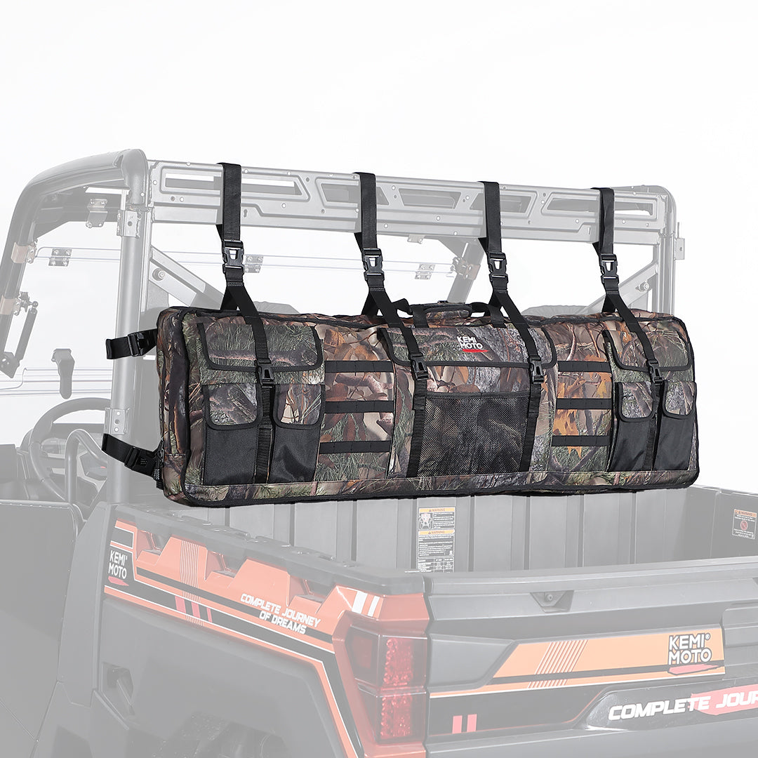 Kemimoto UTV Double Gun Holder Tool Rack