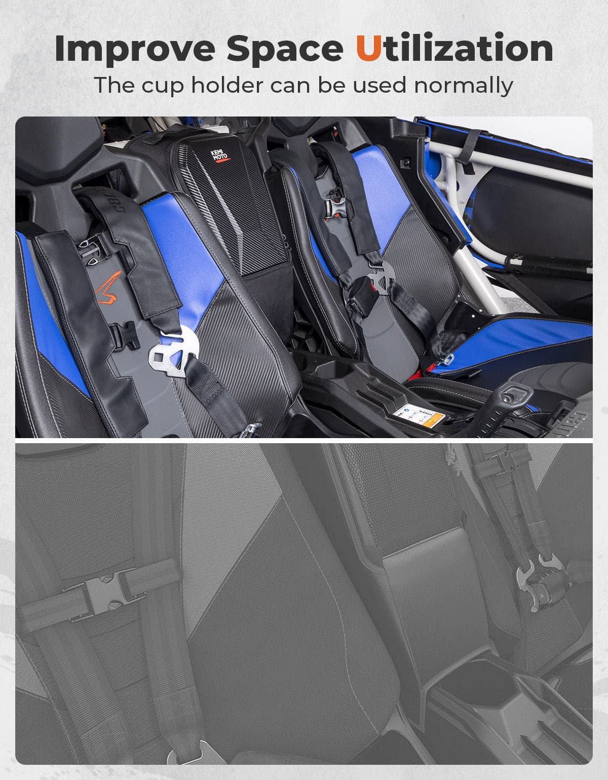 Center Storage Bag 11L for Can‑Am Maverick X3 MAX