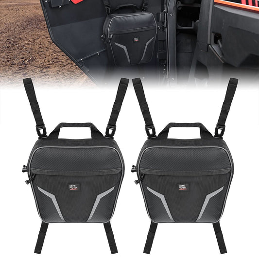 Kemimoto UTV Door Storage Bags Heavy-Duty Nylon 2-Pack