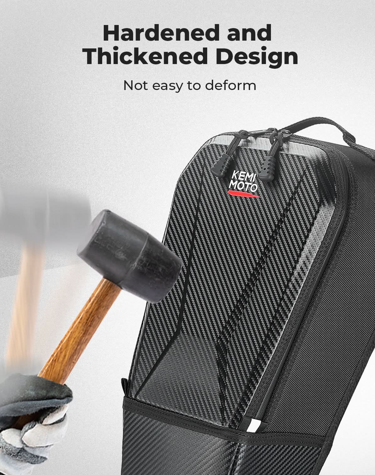 Kemimoto Shoulder Storage Bag Hardened Shell Protection