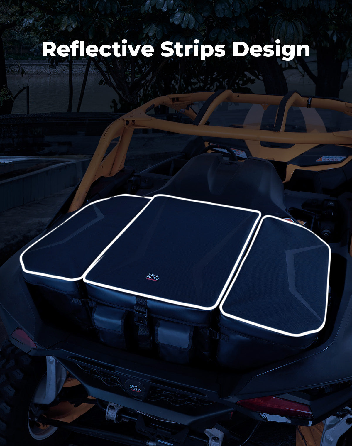 112L Rear Cargo Bag for Can-Am Maverick R 2024+