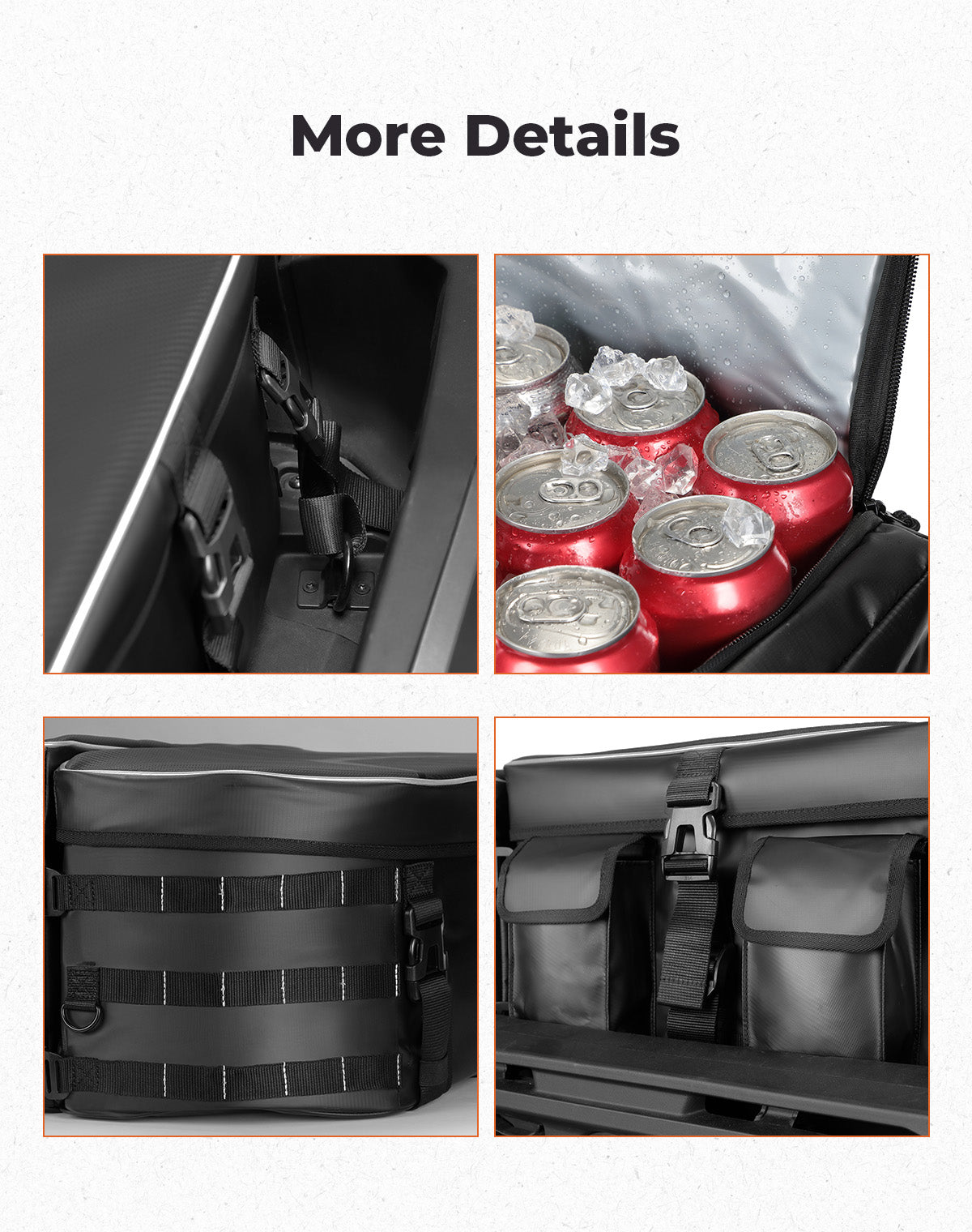 112L Rear Cargo Bag for Can-Am Maverick R 2024+