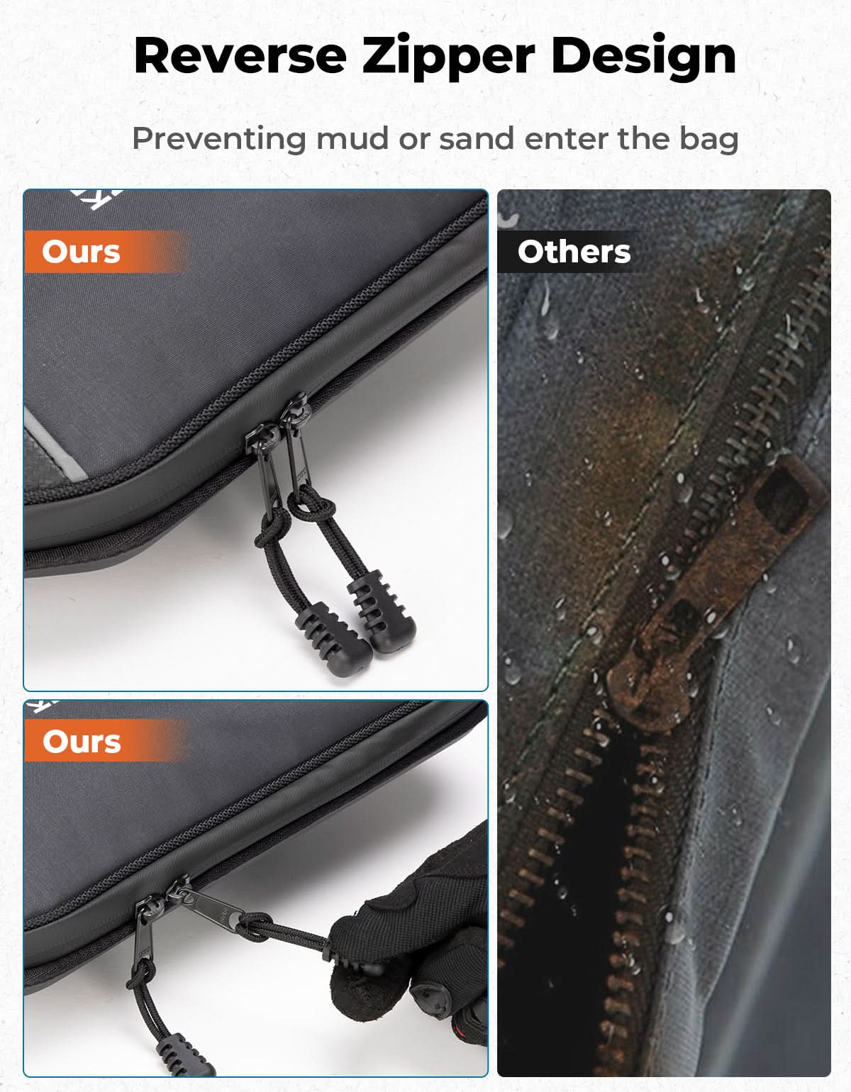 Kemimoto EVA Door Bags for Can‑Am Maverick Sport Trail