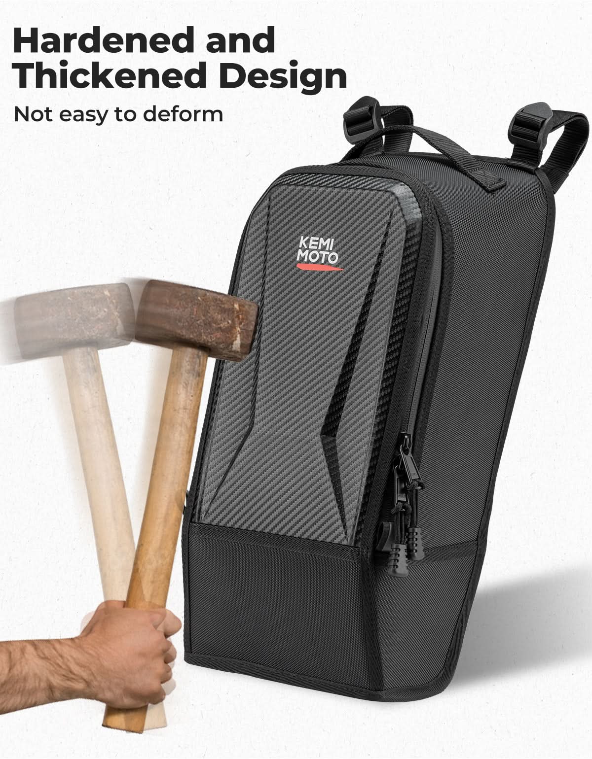 Kemimoto Center Console Storage Bag for Can‑Am Commander Maverick 2011‑2023