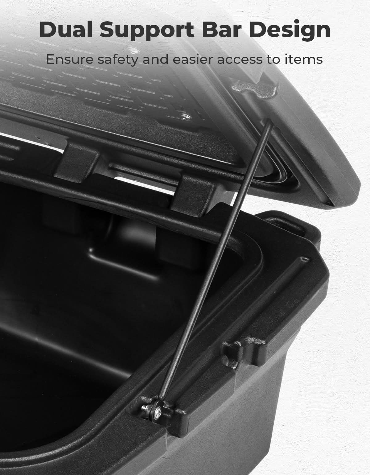 Kemimoto Maverick R Cargo Box 150L Rear Rack
