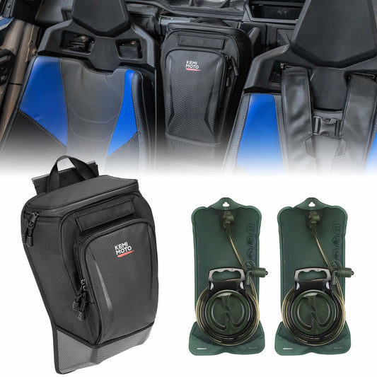 Center Storage Bag with Two Hydration Backpacks for Can-Am Maverick X3