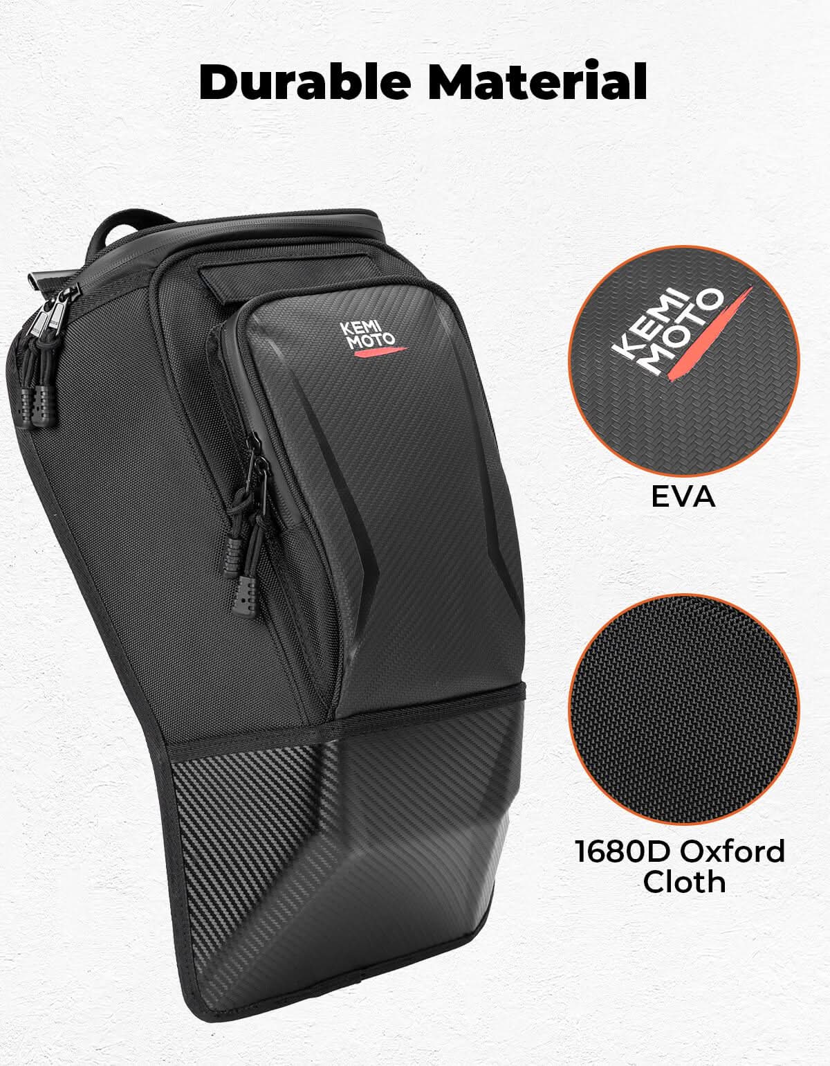Center Storage Bag with Two Hydration Backpacks for Can-Am Maverick X3