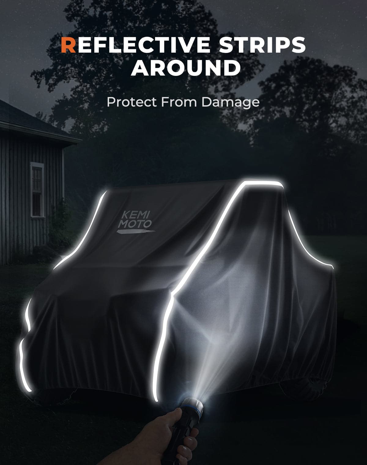 Kemimoto 2-3 Seater UTV Cover for Polaris Ranger ZForce