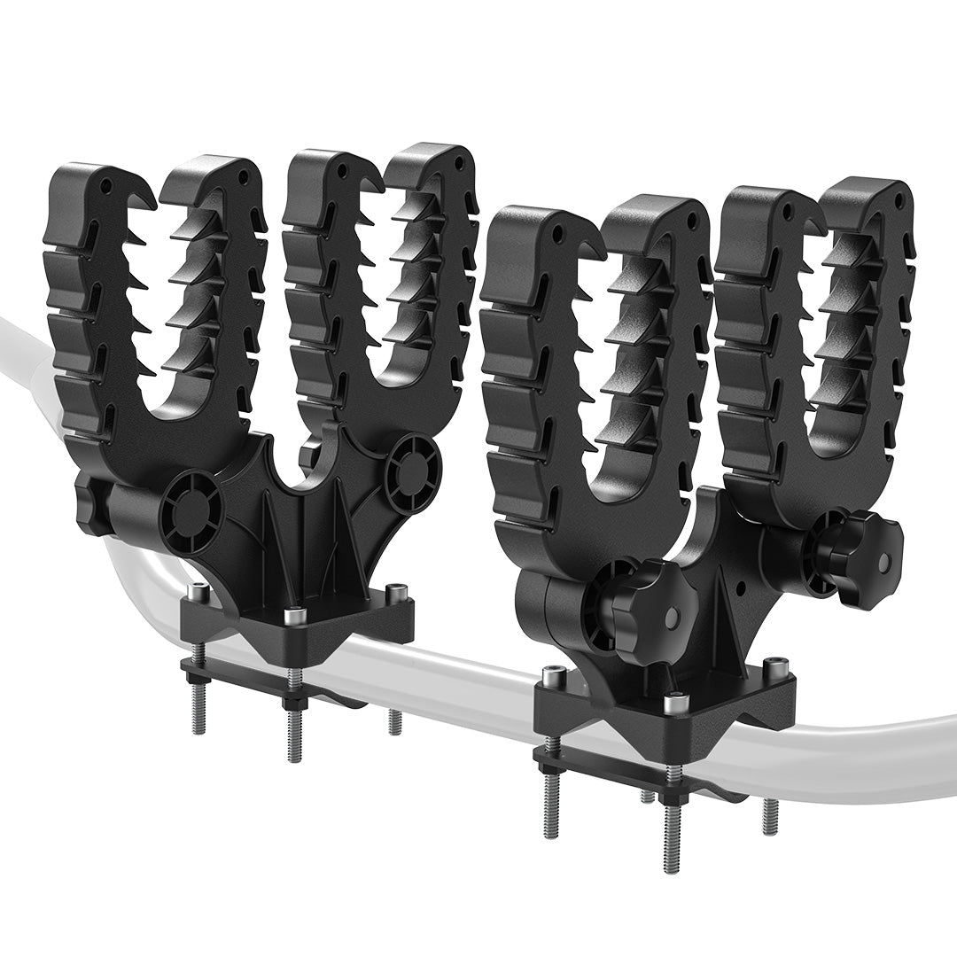 KEMIMOTO Double U-Bracket Mount Grip for UTV ATV