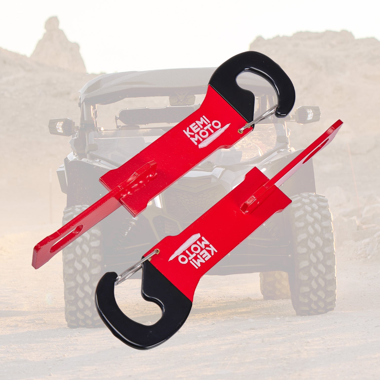 Kemimoto UTV 7" Anti‑Rust Door Latches For Can‑Am